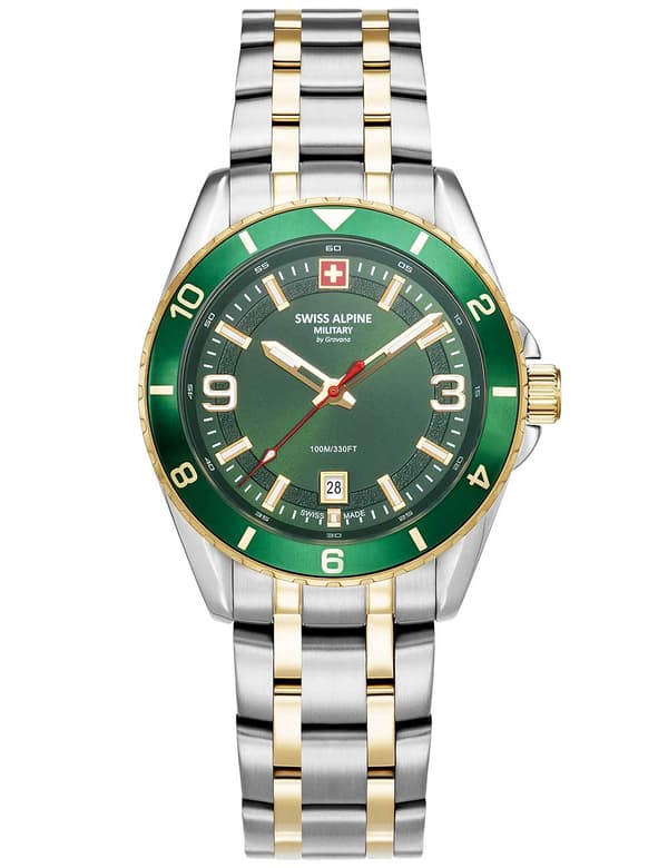 Mens Watch Swiss Military 7034.1144, Quartz, 42mm, 10ATM