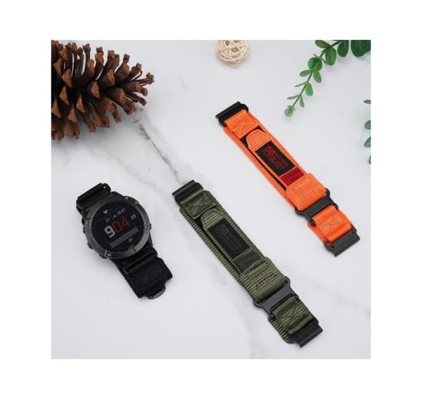 Tech-Protect klokkerem Scout Pro Garmin fenix 5/6/6 Pro/7, svart