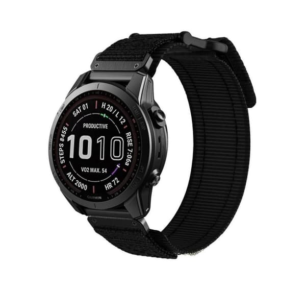 Tech-Protect klokkerem Scout Pro Garmin fenix 5/6/6 Pro/7, svart