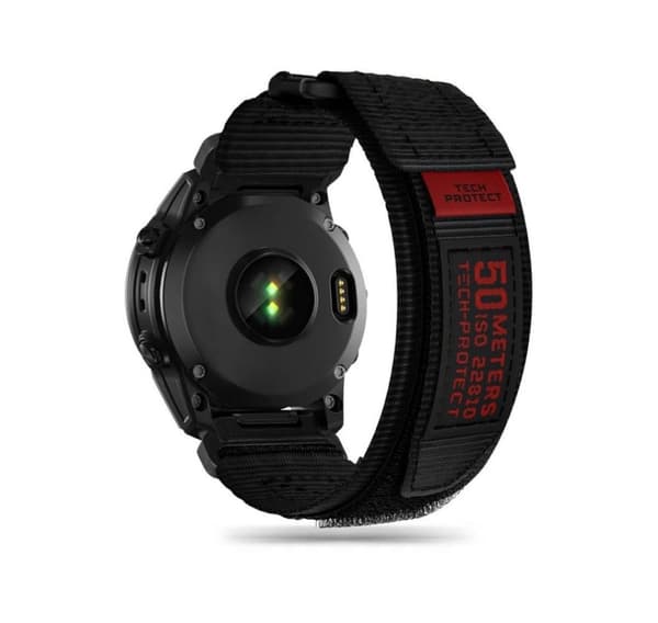 Tech-Protect klokkerem Scout Pro Garmin fenix 5/6/6 Pro/7, svart