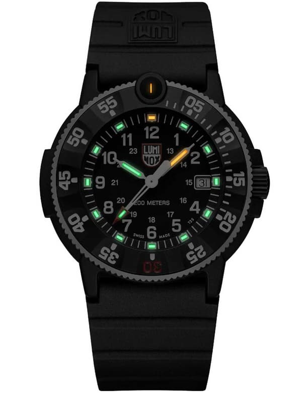 Mens Watch Luminox XS.3001.H.SET, Quartz, 43mm, 20ATM