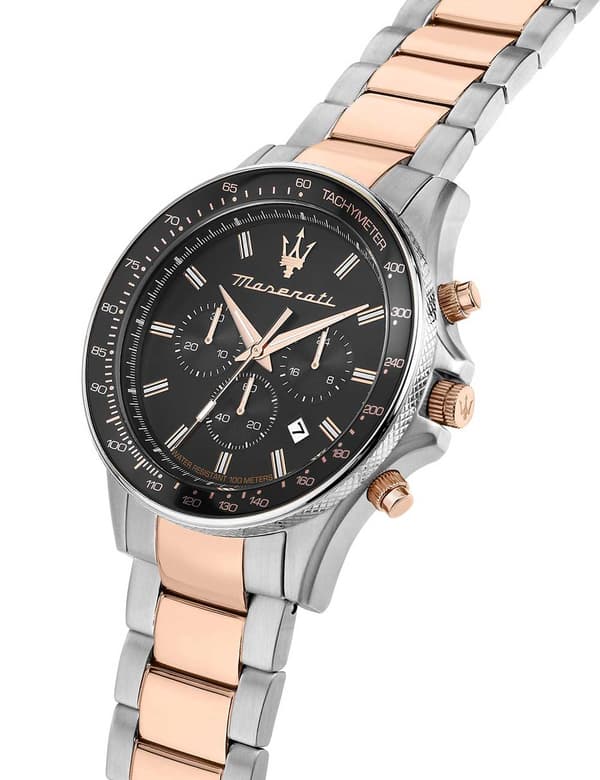 Mens Watch Maserati R8873640021, Quartz, 44mm, 10ATM