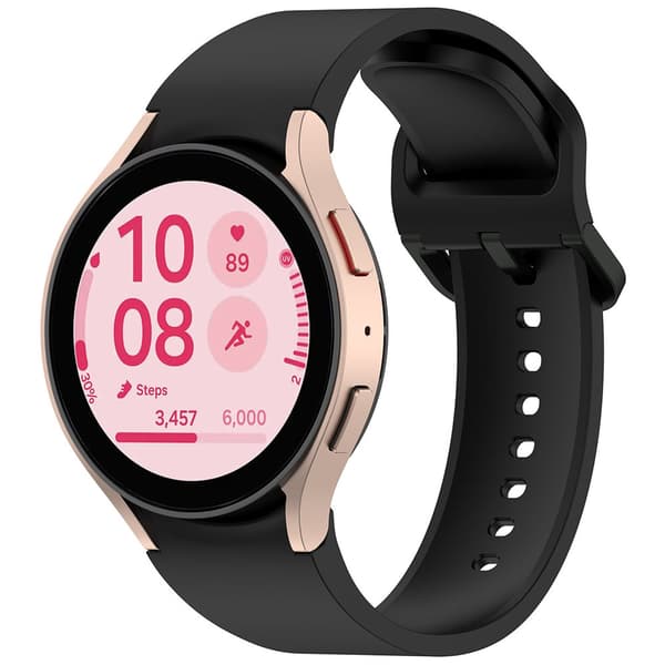 Silikoniranneke Samsung Galaxy Watch 6:lle - musta