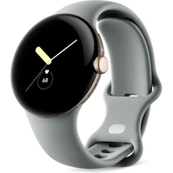 Connected klocka GOOGLE Pixel Watch - 41 mm - Active Gold Champagne - Hasselband
