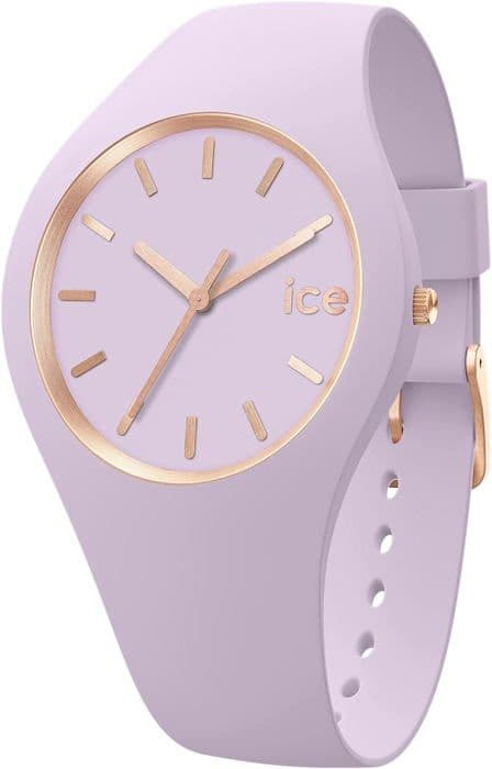 Klocka - ICE WATCH - Ice Glam Borstad Lavendel Liten - Silikon - Lila - Analogisk