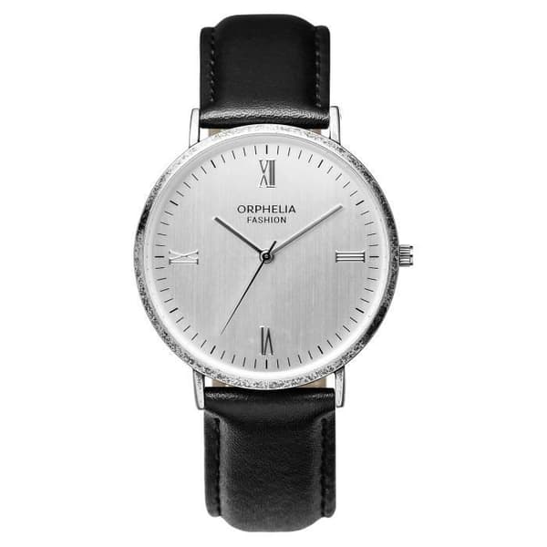 Orphelia Fashion Herrklocka OF761800 Analog Quartz Black Läderarmband