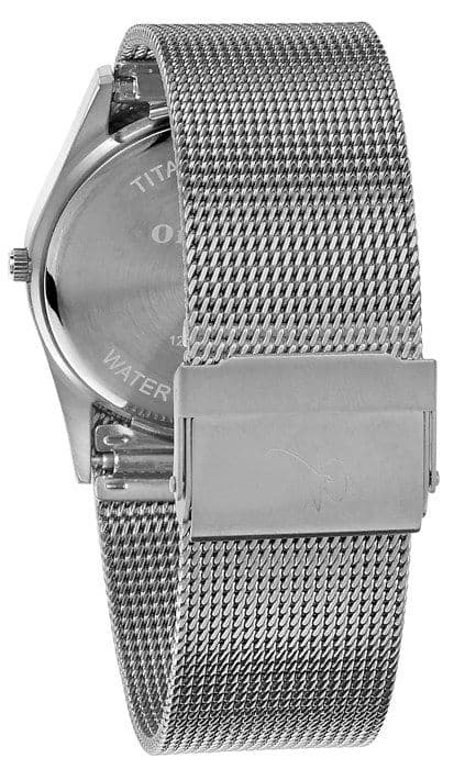 Klocka - ORPHELIA - 122-7702-88 - Kvarts - Analog - Rostfritt stål Silver