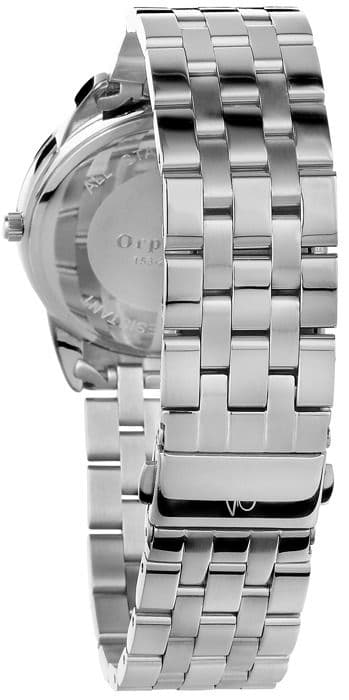 ORPHELIA Kvartsklocka Analog Armband i rostfritt stål Silver 153-2700-48
