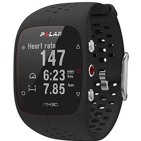 Polar M430 GPS löparklocka med pulsmätning, svart, storlek M-L, 90066337