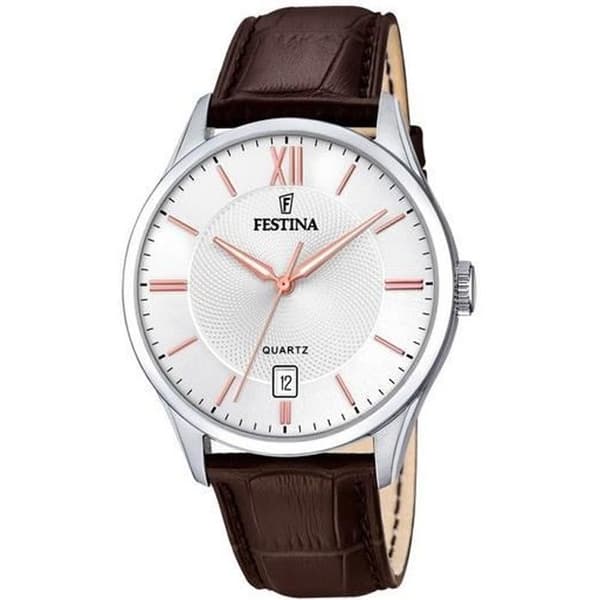 Klocka - Festina - F20426-4 - Silver - Svart - 5 ATM vattentät