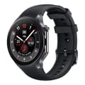 Miniatyrbilde 1 av 2: OnePlus Watch 2 46 mm hybridklokke med AMOLED-skjerm og lang batterilevetid - svart stål