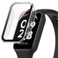 Miniatyrbillede 2 af 3: Beskyttelsescover med hærdet film til Xiaomi Band 8 Active og Redmi Band 2 - Klar