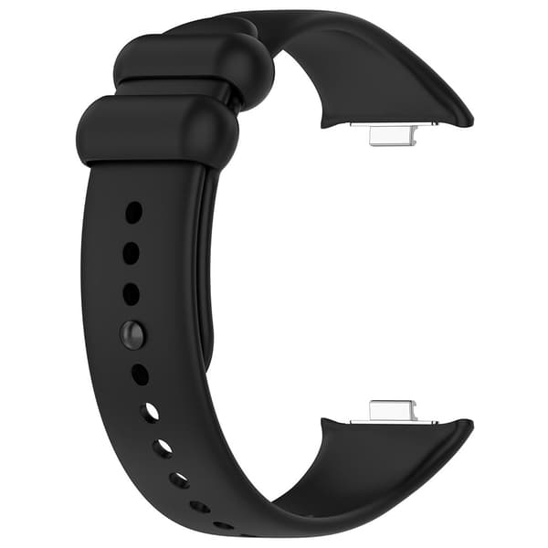 Silikonarmband till Xiaomi Redmi Watch 4 - Svart
