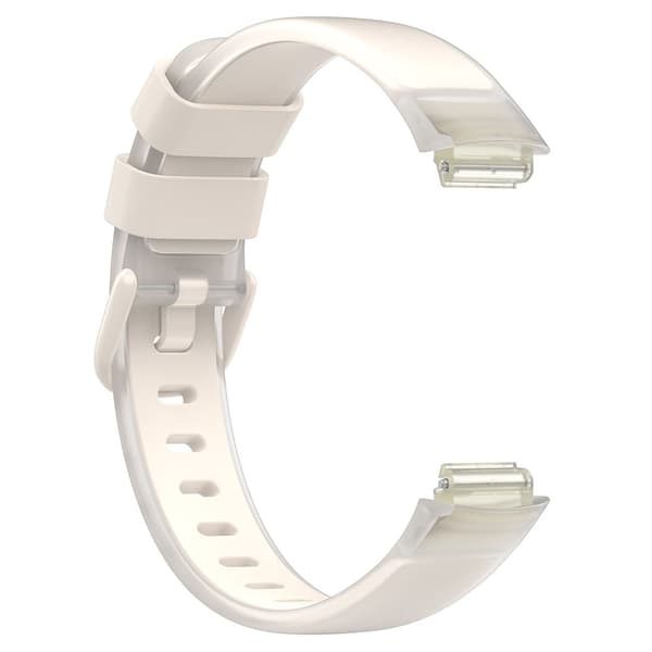 Silikonarmbånd til Fitbit Inspire 3 - Starlight/Clear