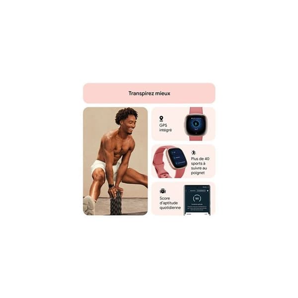 Fitbit VERSA 4 Smartwatch FB523RGRW