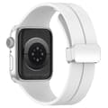 Miniatyrbild 2 av 2: Magnetiskt armband till Apple Watch Ultra 2 / Ultra 3 38/40/41mm - Vit