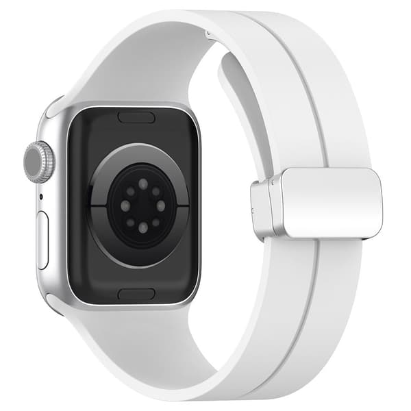 Magnetiskt armband till Apple Watch Ultra 2 / Ultra 3 38/40/41mm - Vit