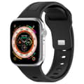 Miniatyrbilde 1 av 2: Silikonarmbånd for Apple Watch 38/40/41 mm - Svart