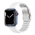 Miniatyrbillede 1 af 3: Silikonearmbånd til Apple Watch 38/40/41mm - Hvid