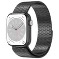 Miniatyrbillede 1 af 2: Metalarmbånd med magnet til Apple Watch 38/40/41mm - Sort