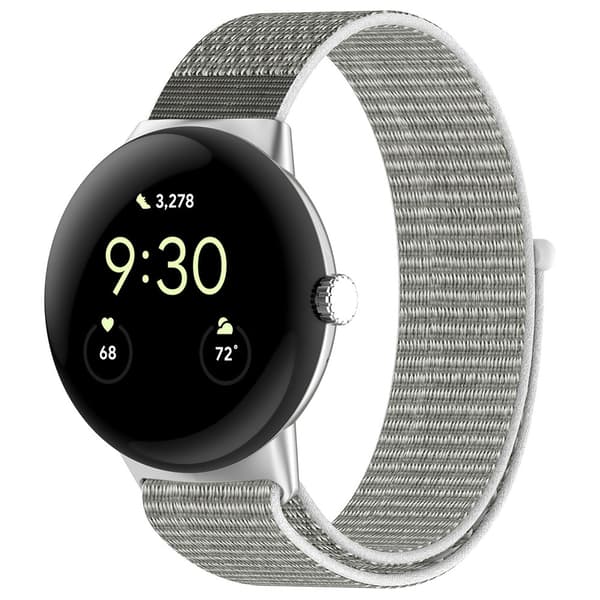 Nylonarmbånd til Google Pixel Watch 1/2 - Grå