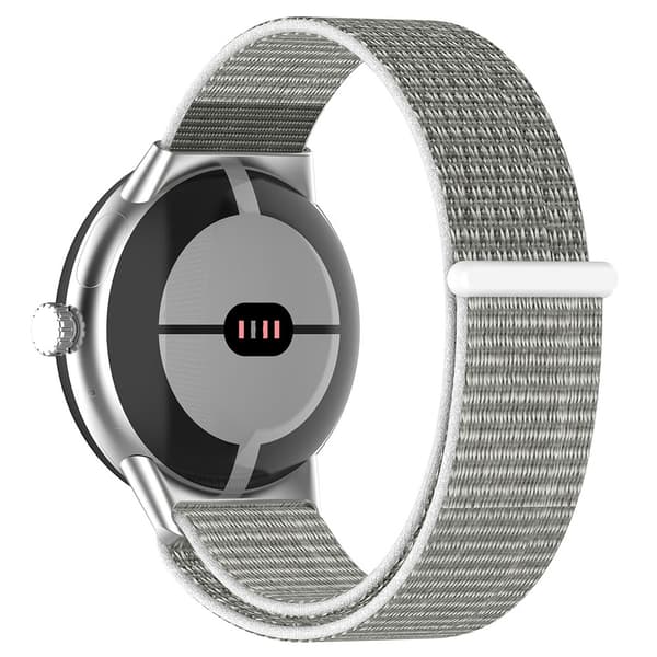 Nailonranneke Google Pixel Watch 1/2:lle - Harmaa
