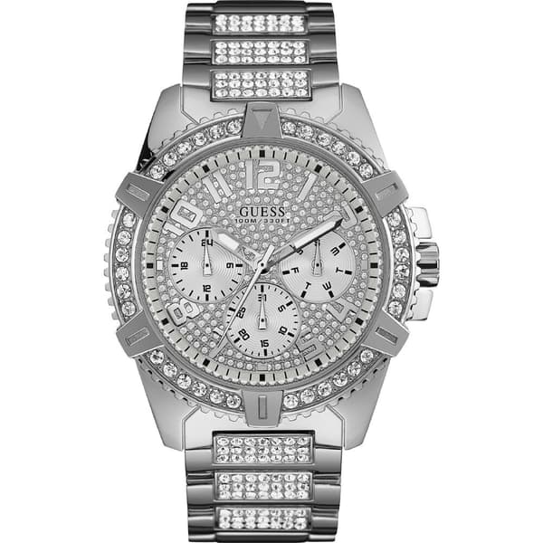 Herrklocka Guess W0799G1 Silvrig (Ø 48 mm)