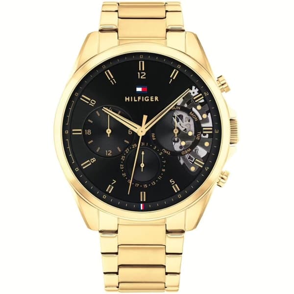 Miesten rannekellot Tommy Hilfiger 1692178 Musta
