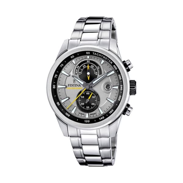 Herrklocka Festina F20694/4 Grå Silvrig