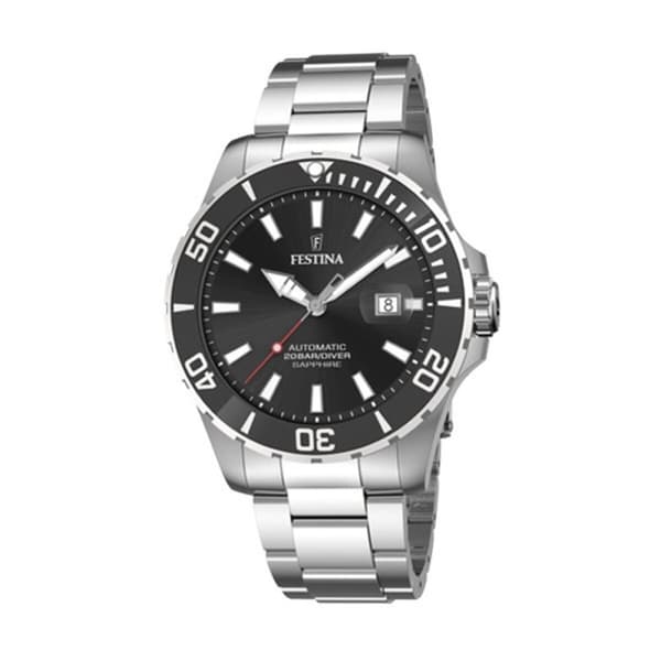 Herrklocka Festina F20531/4 Svart Silvrig
