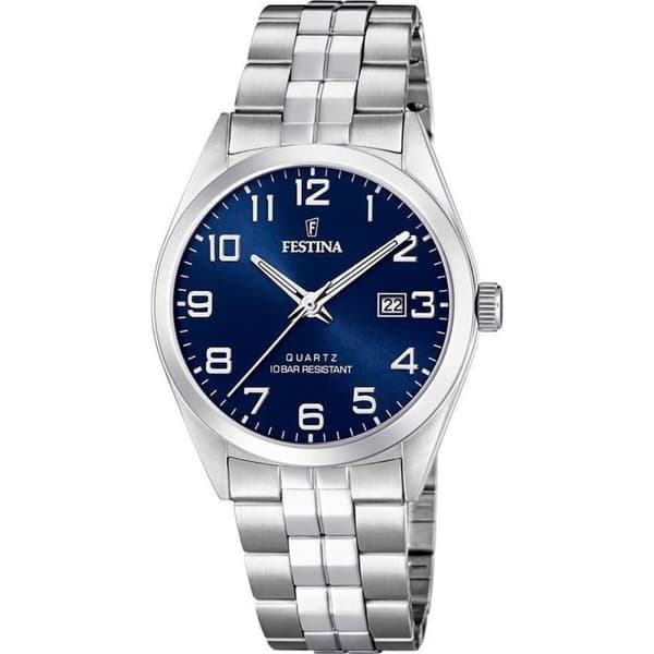 Herrklocka Festina F20437/3 Silvrig (Ø 40 mm)