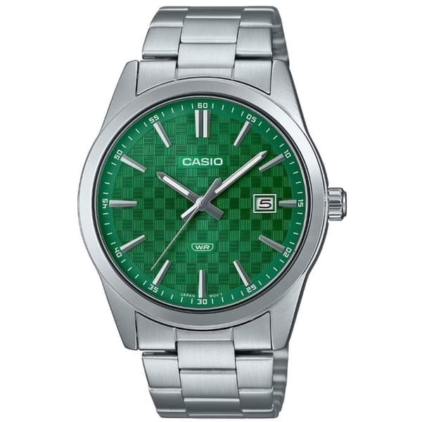 Miesten rannekellot Casio DATE CARBON LOOK DIAL - GREEN (Ø 41 mm)