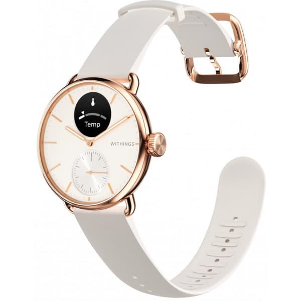 Withings Scanwatch 2 - smartklocka, 38 mm, roséguld