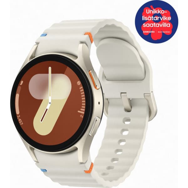 Samsung Galaxy Watch7 4G -smartur, 40 mm, fløde
