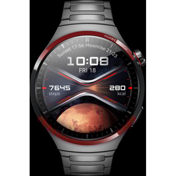 Huawei Watch 4 Pro LTE - Space Edition -älykello, 49 mm, titaaniranneke