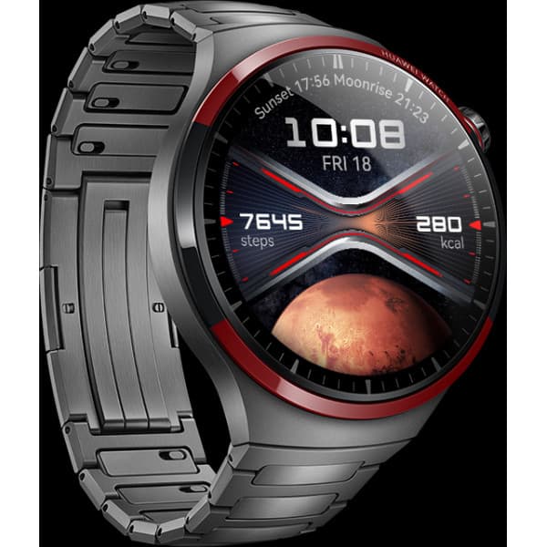 Huawei Watch 4 Pro LTE - Space Edition -älykello, 49 mm, titaaniranneke