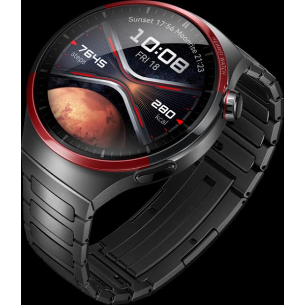 Huawei Watch 4 Pro LTE - Space Edition -älykello, 49 mm, titaaniranneke