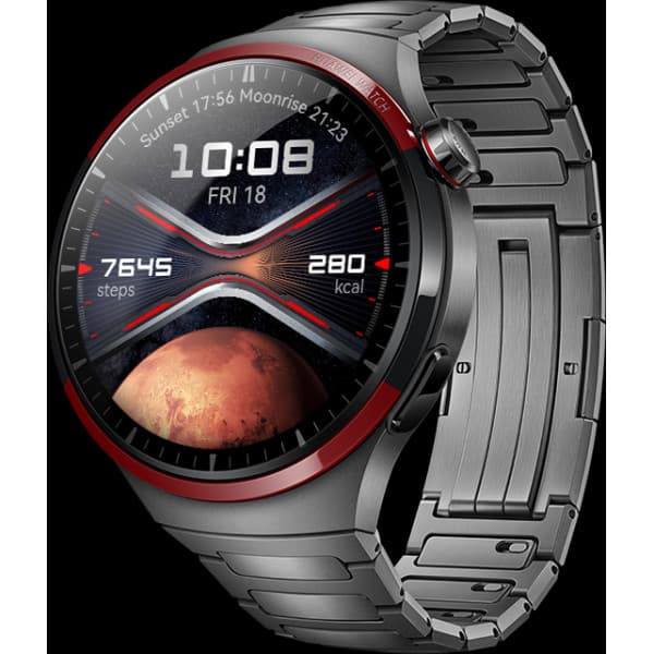 Huawei Watch 4 Pro LTE - Space Edition -älykello, 49 mm, titaaniranneke