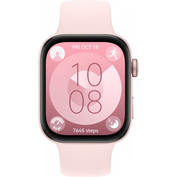 Huawei Watch Fit 3 smartwatch, rosa