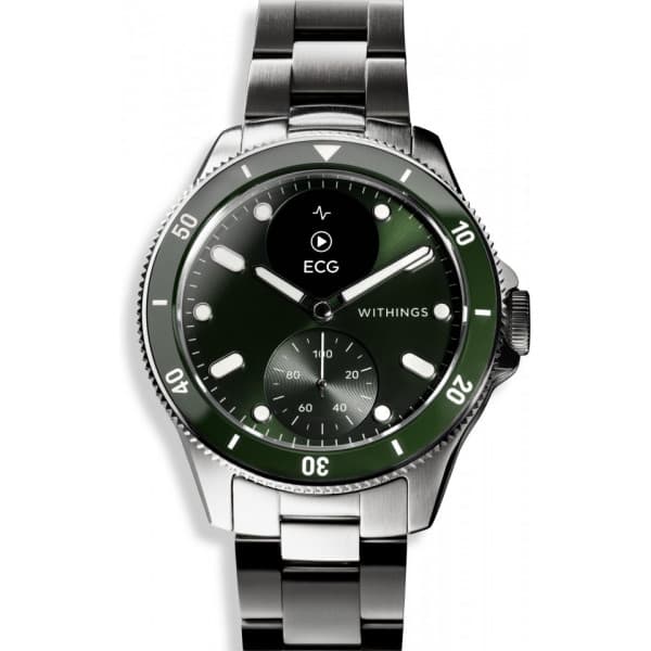 Withings Scanwatch Nova -smartklocka, 42 mm, grön