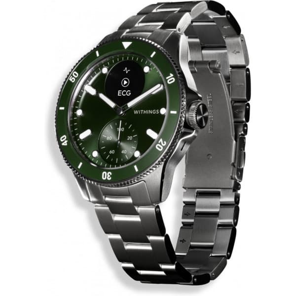 Withings Scanwatch Nova -smartklocka, 42 mm, grön