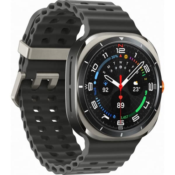 Samsung Galaxy Watch Ultra -urheilukello, 47 mm, Titanium Silver