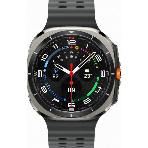 Samsung Galaxy Watch Ultra -urheilukello, 47 mm, Titanium Silver