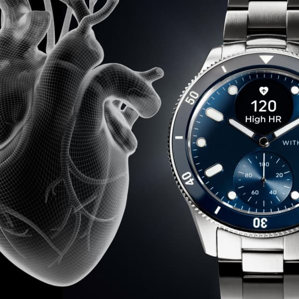 Withings Scanwatch Nova -smartwatch, 42 mm, blå