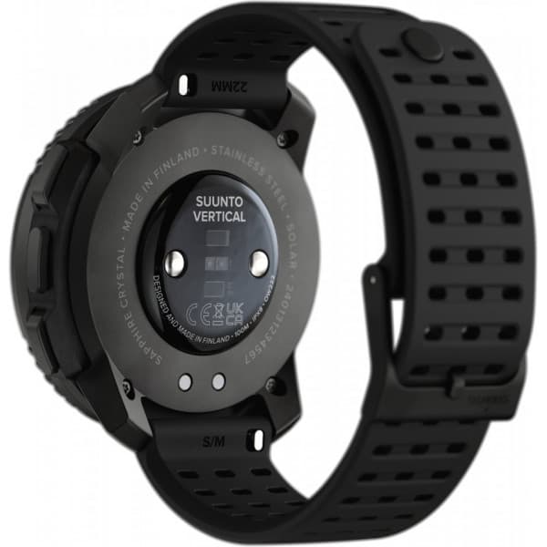 Suunto Vertical Solar -urheilukello, All Black