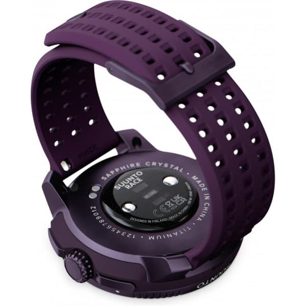 Suunto Race -urheilukello, 49 mm, Titanium Amethyst