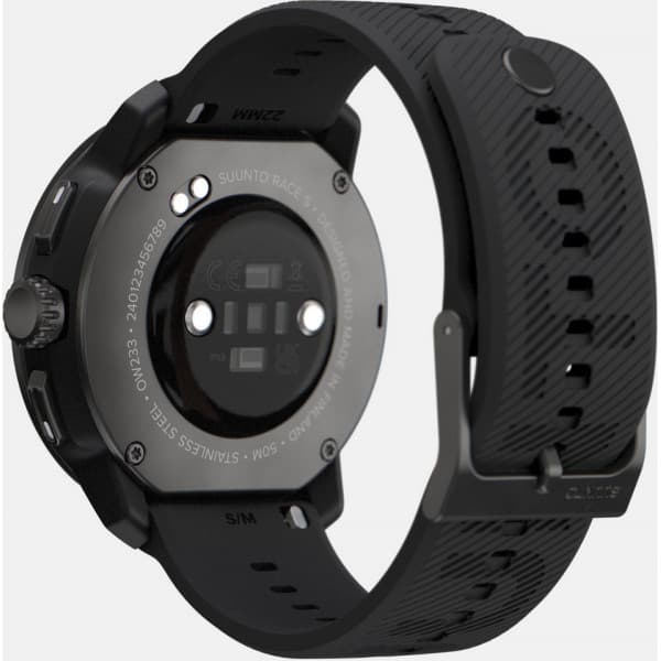Suunto Race S -sportsur, 45 mm, All Black