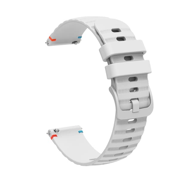 Silikonarmbånd til Samsung Galaxy Gear S3 Classic - Hvit