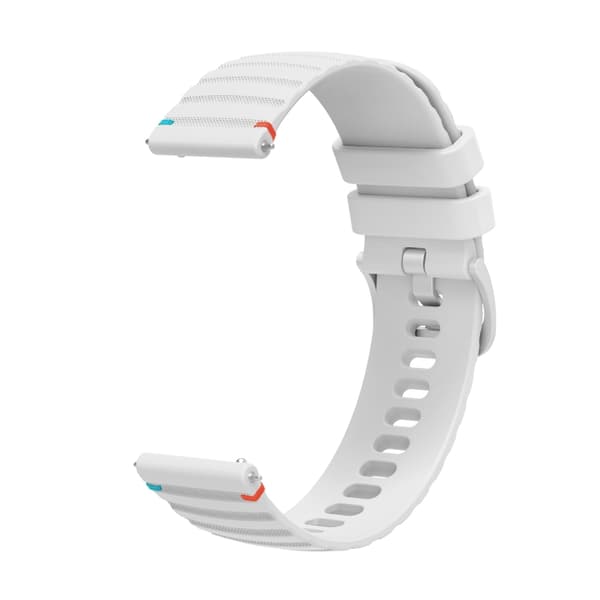 Silikonarmbånd til Samsung Galaxy Gear S3 Classic - Hvit