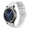 Miniatyrbilde 1 av 4: Silikonarmbånd til Samsung Galaxy Gear S3 Classic - Hvit